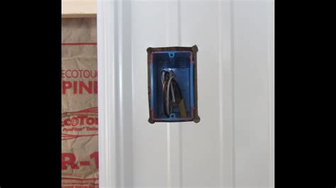 cut in box metal how to install|cutting electrical box into cabinet.